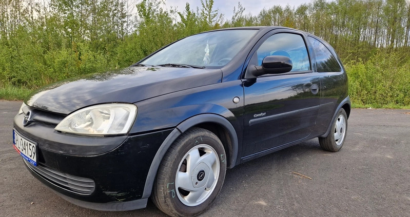 Opel Corsa cena 5300 przebieg: 236000, rok produkcji 2001 z Lubin małe 407